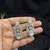 Teardrop CZ Silver Bridal Jewelry Set