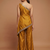 Mustard one-shoulder fusion set
