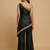 Black one-shoulder fusion set