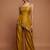Mustard asymmetrical palazzo set