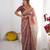 wine maroon  ready to wear saree with  blouse