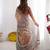cream beige  ready to wear saree with  blouse