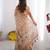 cream pink  ready to wear saree with  blouse