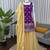 purple jacquard salwar suit with dupatta