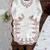 cream silk blend salwar suit with dupatta