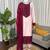 light pink crepe salwar suit with dupatta