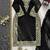 black georgette salwar suit with dupatta