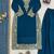 teal georgette salwar suit with dupatta