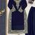 navy blue georgette salwar suit with dupatta
