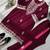 maroon rayon kurti bell bottom