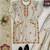beige georgette salwar suit with dupatta