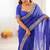 sky_blue embroidered faux_georgette saree