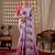 Elegant Lavender Floral Printed Saree for Women