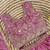 Designer chinon silk embroidered work wedding lehenga for kids