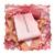 pink digital print rayon cotton suit set with organza dupatta