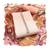 peach digital print rayon cotton suit set with organza dupatta