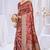  Dusty Mauve silk blend Sarees with Zari & Thread Work | Floral Woven Festive Saree
