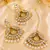 Statement kundan earrings jewelry set