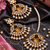 Statement kundan earrings jewelry set