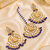Traditional chandbali earrings set