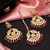 Lightweight kundan earrings set for women