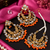 Designer Kundan Drop Earrings Combo