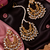 Ethnic Statement Earrings with Maang Tikka