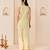 Mint green embroidered chanderi silk kurta set