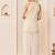 Daisy ivory embroidered chanderi silk kurta set