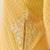 Lemon yellow embroidered chanderi silk choga kurti set