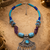 Nomadic grace mixed beads statement necklace