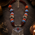Handcrafted heritage necklace with german silver ornament