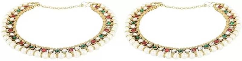 Multi Colour traditional anklets payal