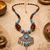 Earthy elegance assorted beads necklace