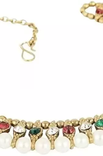 Multi Colour traditional anklets payal