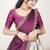Cream woven art silk lehenga choli