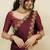 Cream woven art silk lehenga choli