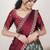 Green woven art silk lehenga choli
