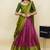 Rose woven art silk lehenga choli