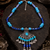 Traditional beaded necklace with ornamental pendant