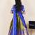 Green woven art silk lehenga choli