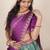 turquoise woven art silk lehenga choli