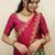 Green woven art silk lehenga choli