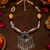 Designer beads necklace with german silver pendant