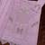 Lavender color embroideried faux georgette semi stitched salwar suit
