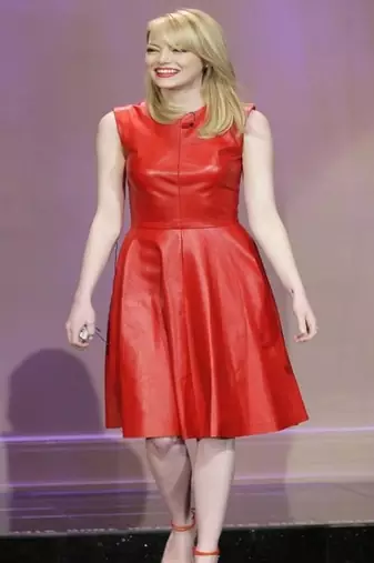 Women’s lambskin reddresssleeveless bodycon women dress