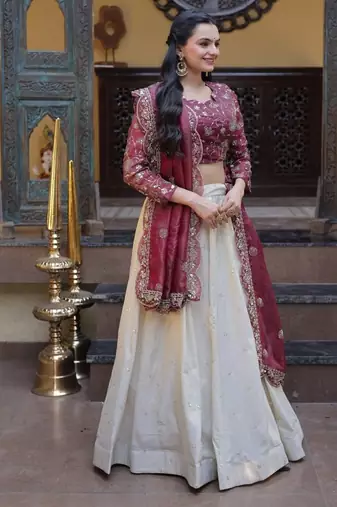 Women Embroidered Lehenga Choli with Dupatta | Designer Wedding & Festive Wear