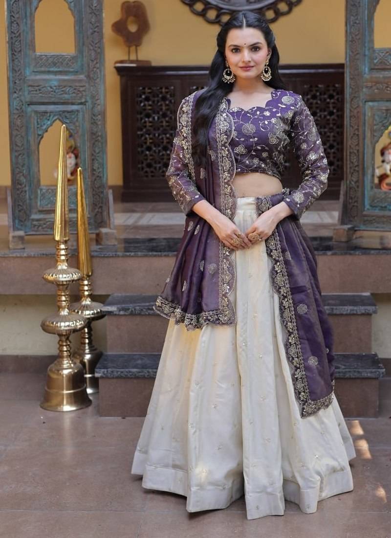 Women Embroidered Lehenga Choli with Dupatta | Designer Wedding & Festive Wear