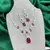 Bridal Ruby Red Necklace and Earring Set CZ Diamond Choker