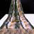 multicolor printed pure cotton multicolor saree with blouse